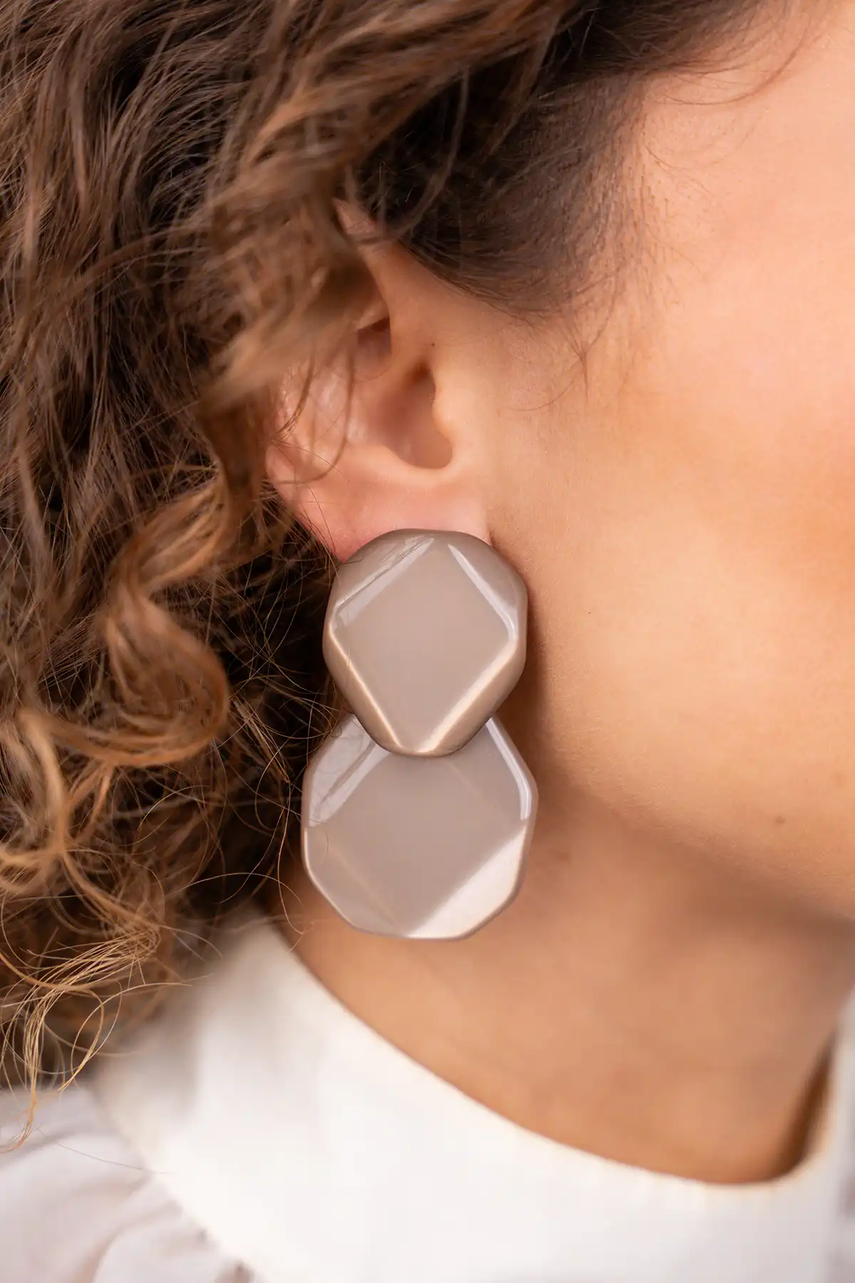 Beige Earrings Zola Rock Deluxe M