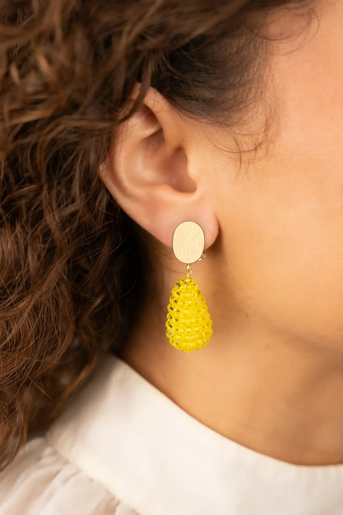 Lemon Earrings Amy Cone XS Clip