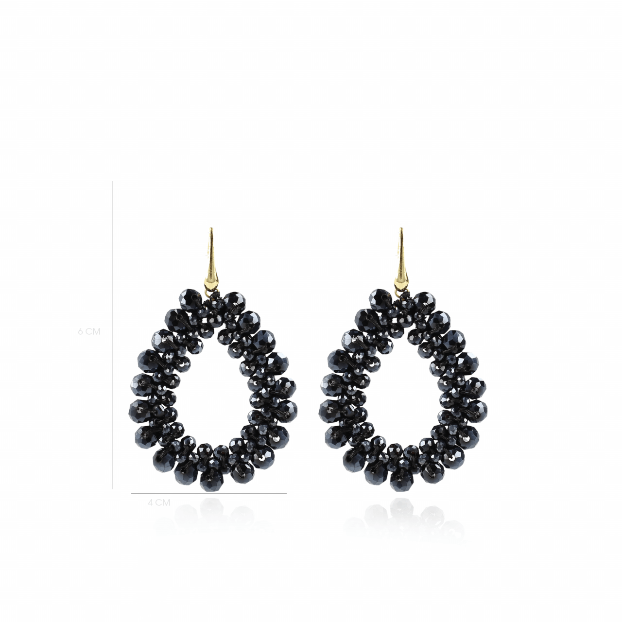 Blauwe oorbellen Milly Metallic glassberry Peyote druppellott-theme.productDescriptionPage.SEO.byTheBrand
