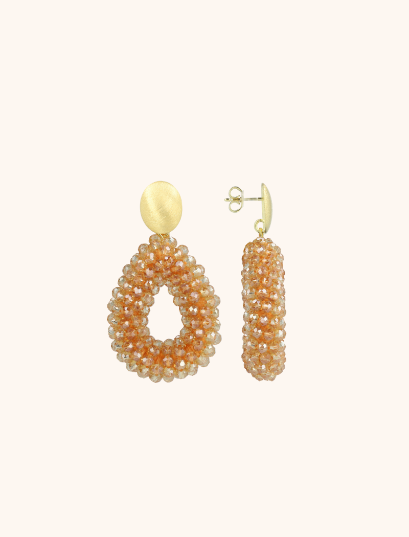 Orange Crush Earrings Berry Drop S