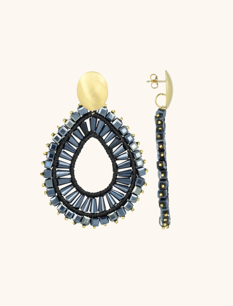 Elemental Blue Earrings Maureen Drop