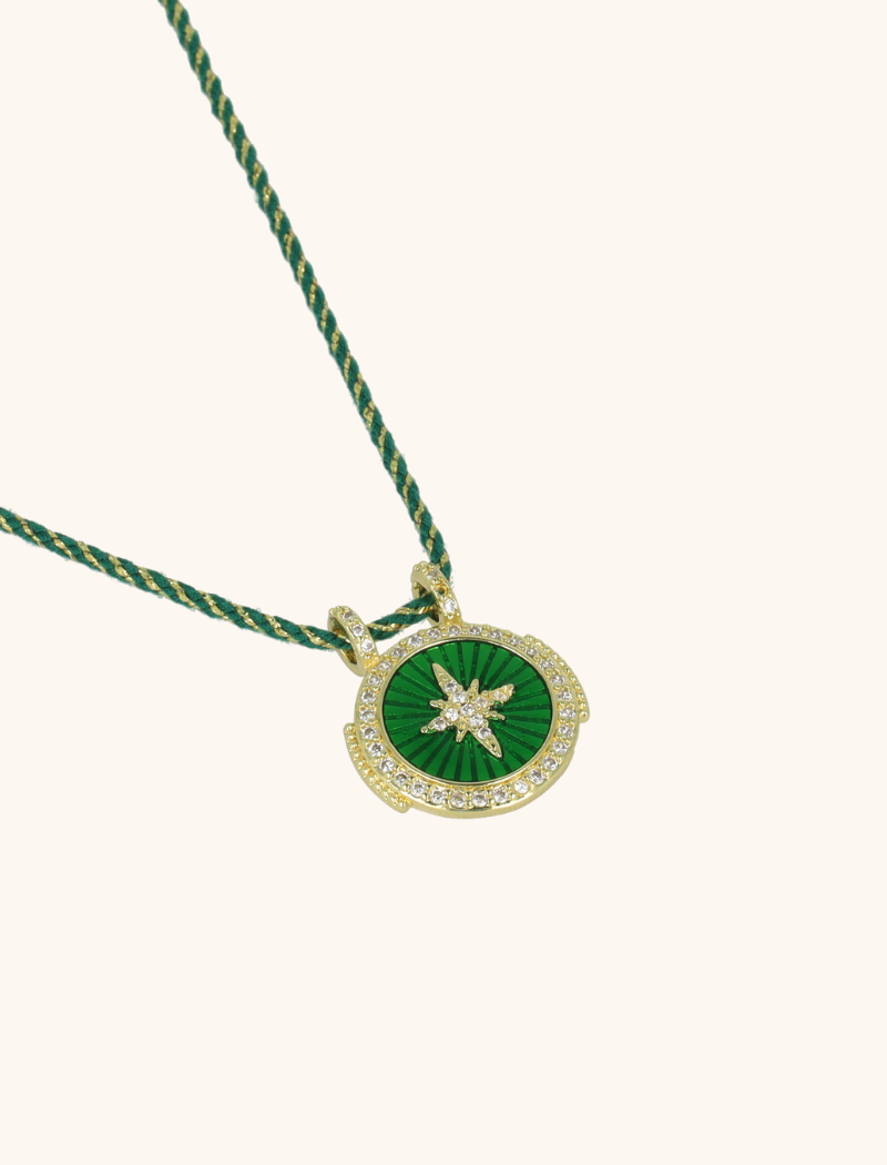 Necklace Round Star - Green/Bright Greenlott-theme.productDescriptionPage.SEO.byTheBrand