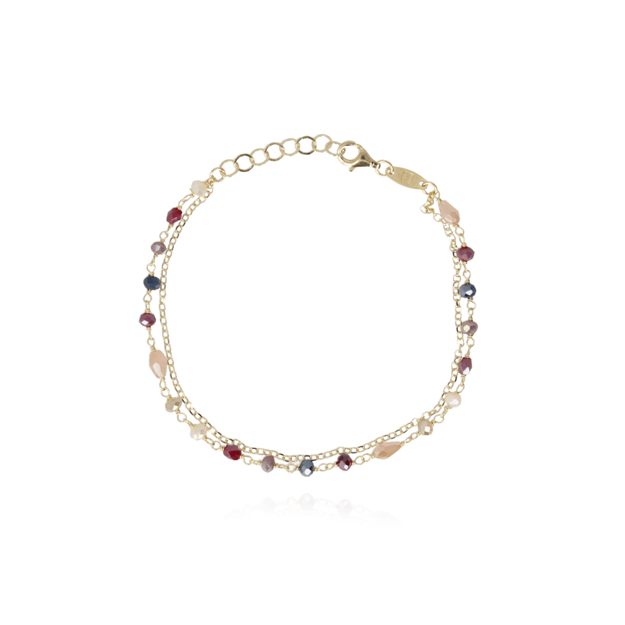 Symbool armband Rosary Beige