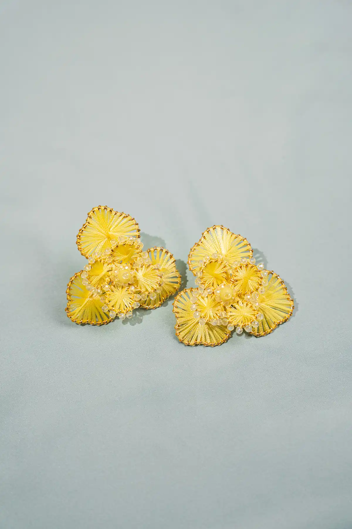 Lemon Earrings Aster Flower L  lott-theme.productDescriptionPage.SEO.byTheBrand