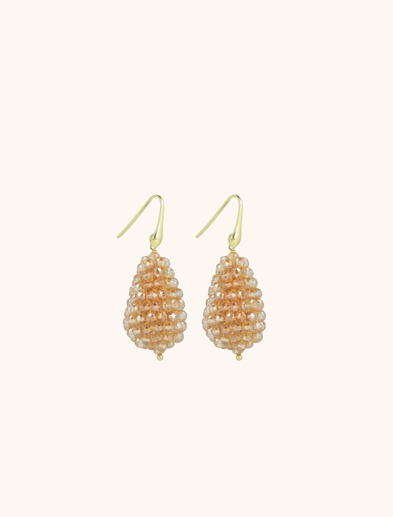 Orange Crush Earrings Amy Cone XS