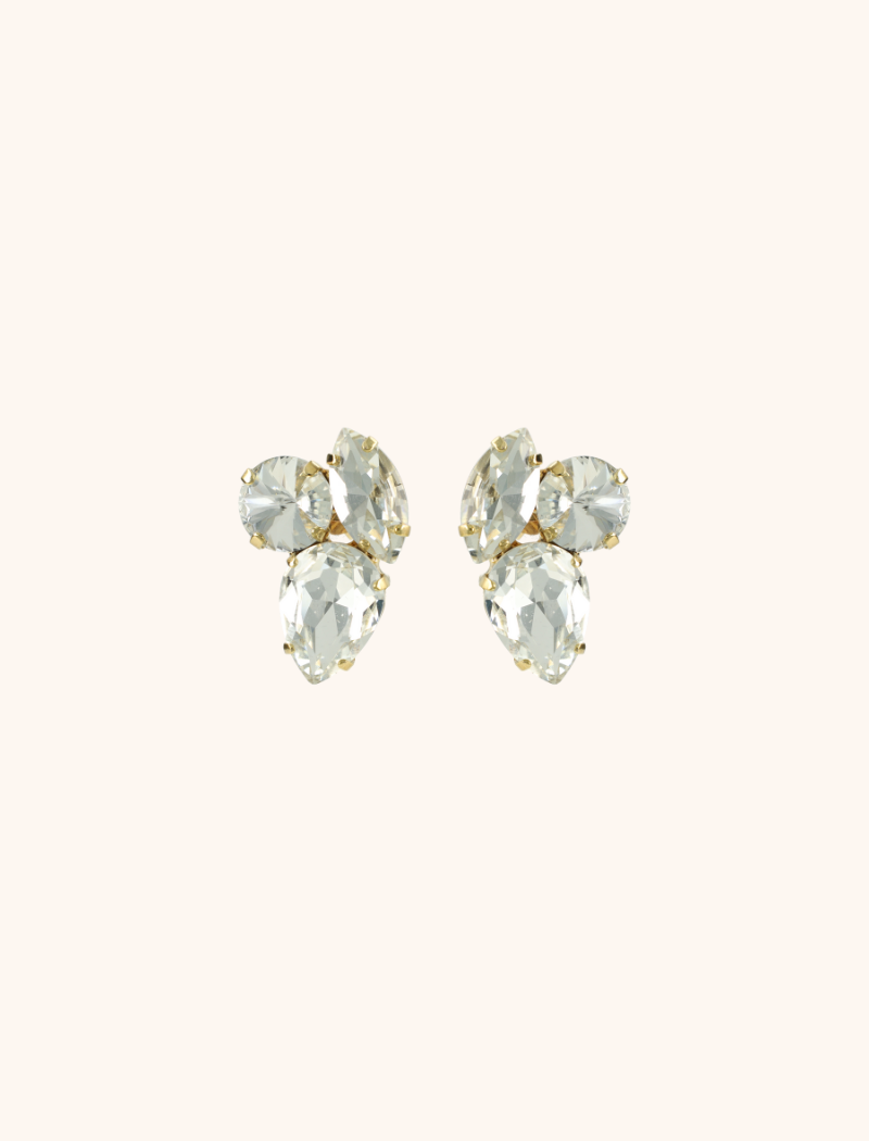 Crystal Earrings Lize 3 Shapes