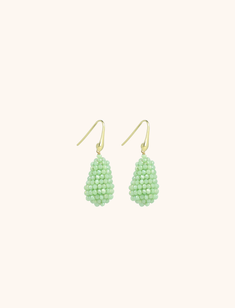 Pastel Green Oorbellen Amy Cone S