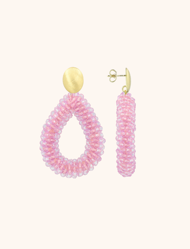 Lilac Earrings Berry Drop L