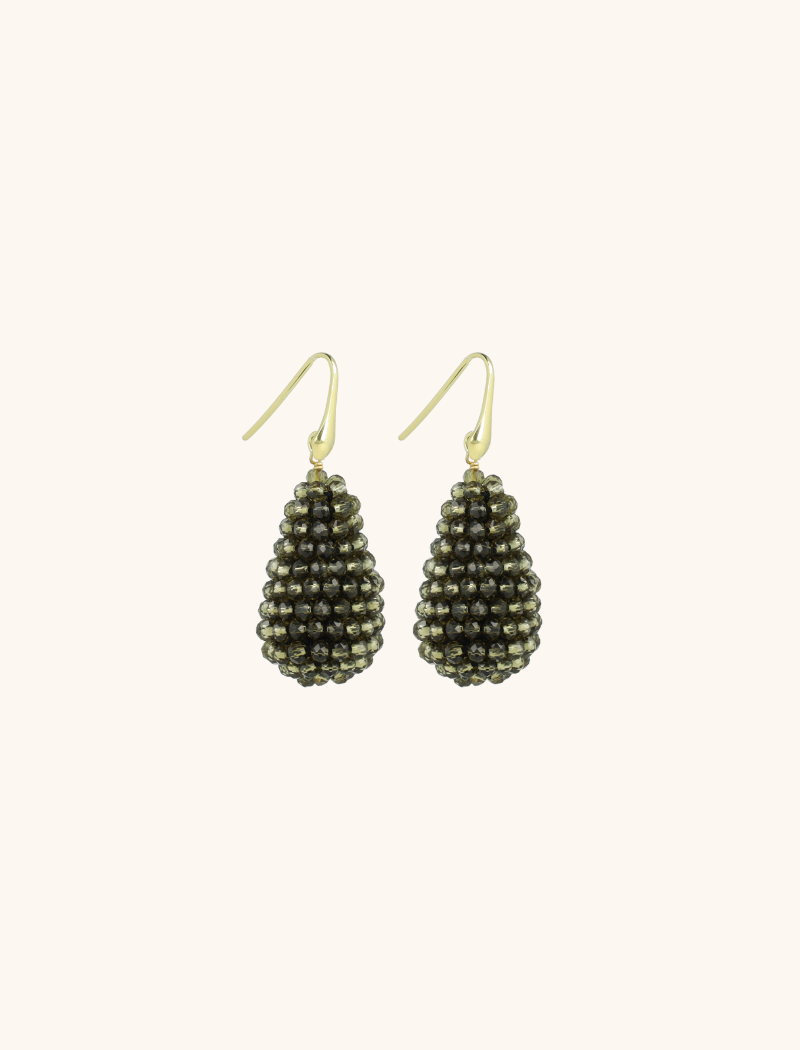 Dark Olive Earrings Amy Cone S