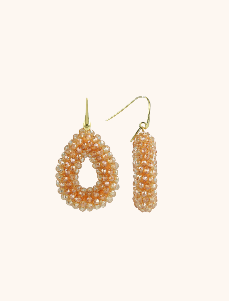 Orange Crush Earrings Berry Drop S