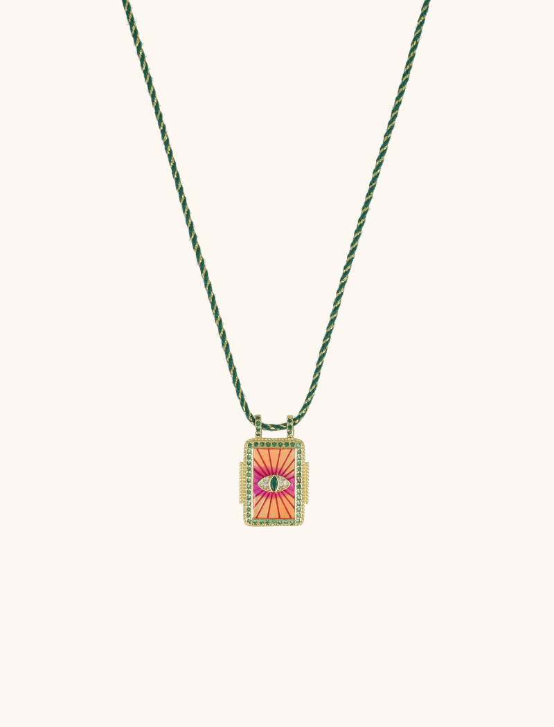 Ketting Rectangle Eye - Groen/Lichtgroen lott-theme.productDescriptionPage.SEO.byTheBrand