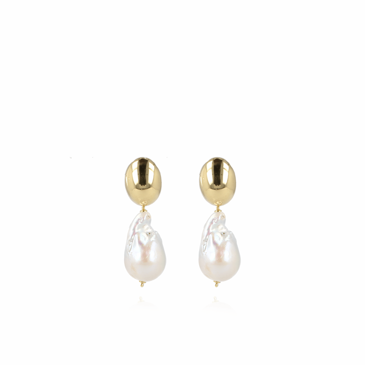 Pearl wild XL earrings 