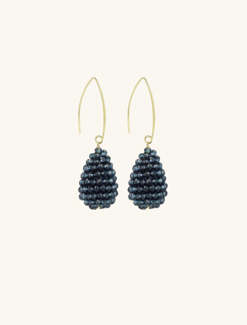 Elemental Blue Earrings Amy Cone XS